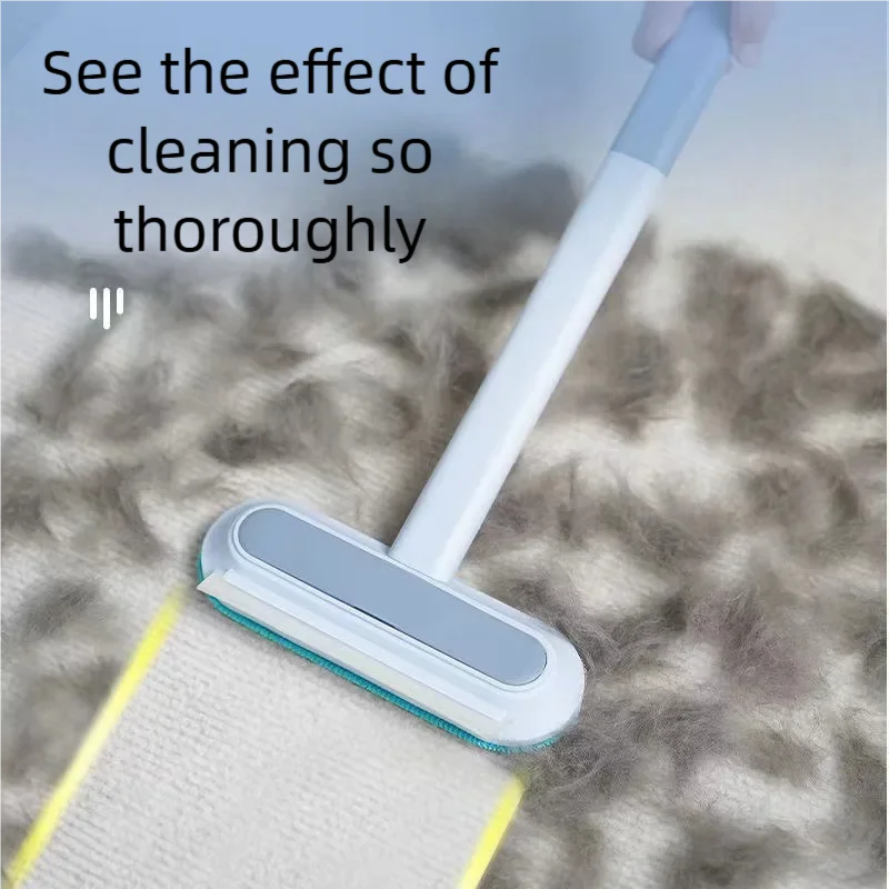 3 In 1 Pet Hair Remover Brush Long Handle Tool For Cat & Dog